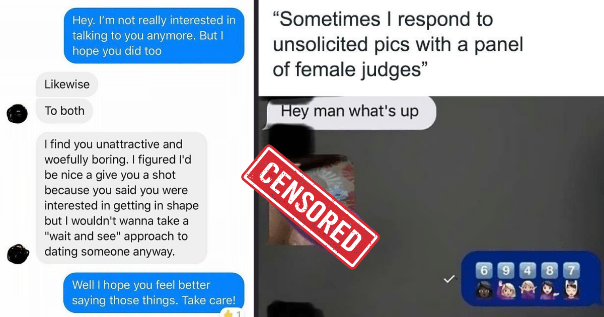 men get rejected