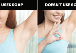 stop using soap