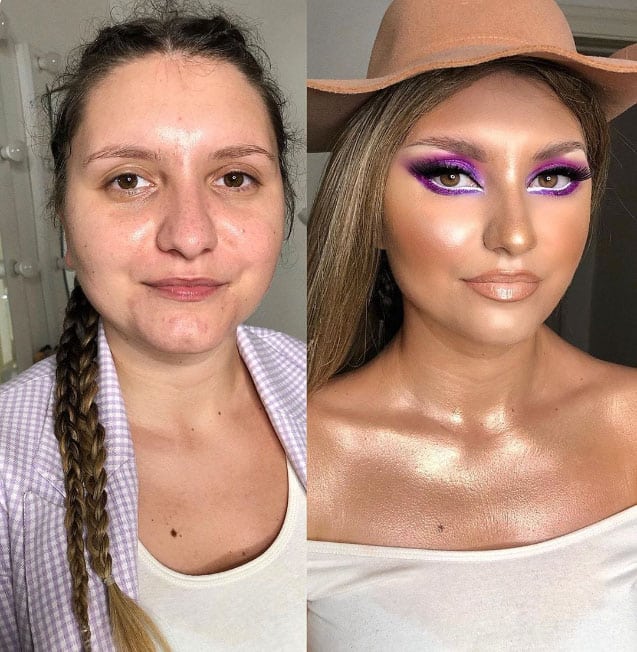 Incredible Makeup Transformation