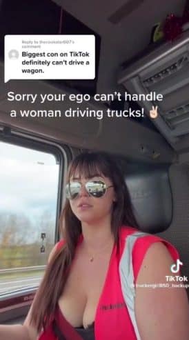 Trucker Makes Loads of Cash on OnlyFans