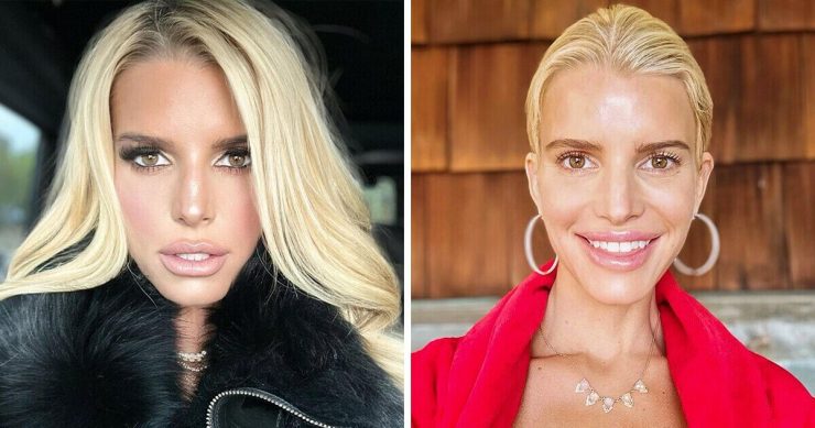 Jessica Simpson's Makeup-Free