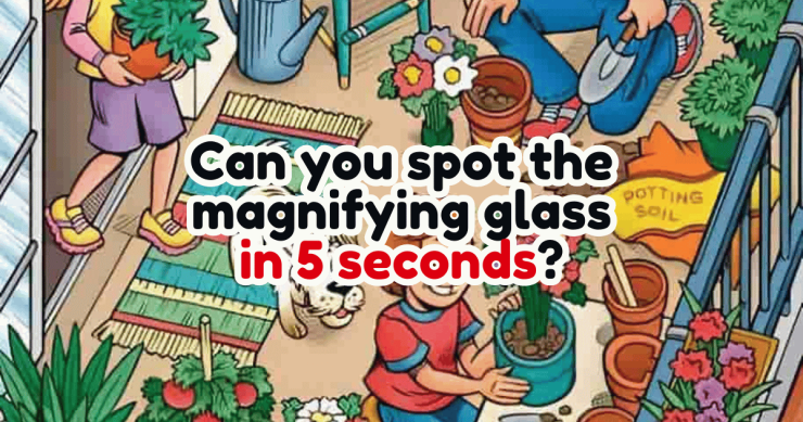 Spot a Magnifying Glass