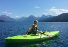 Woman in a Boat