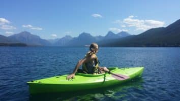 Woman in a Boat