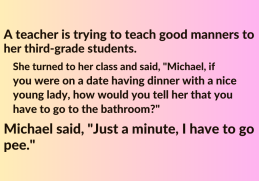 First Date Manners