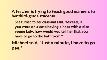 First Date Manners