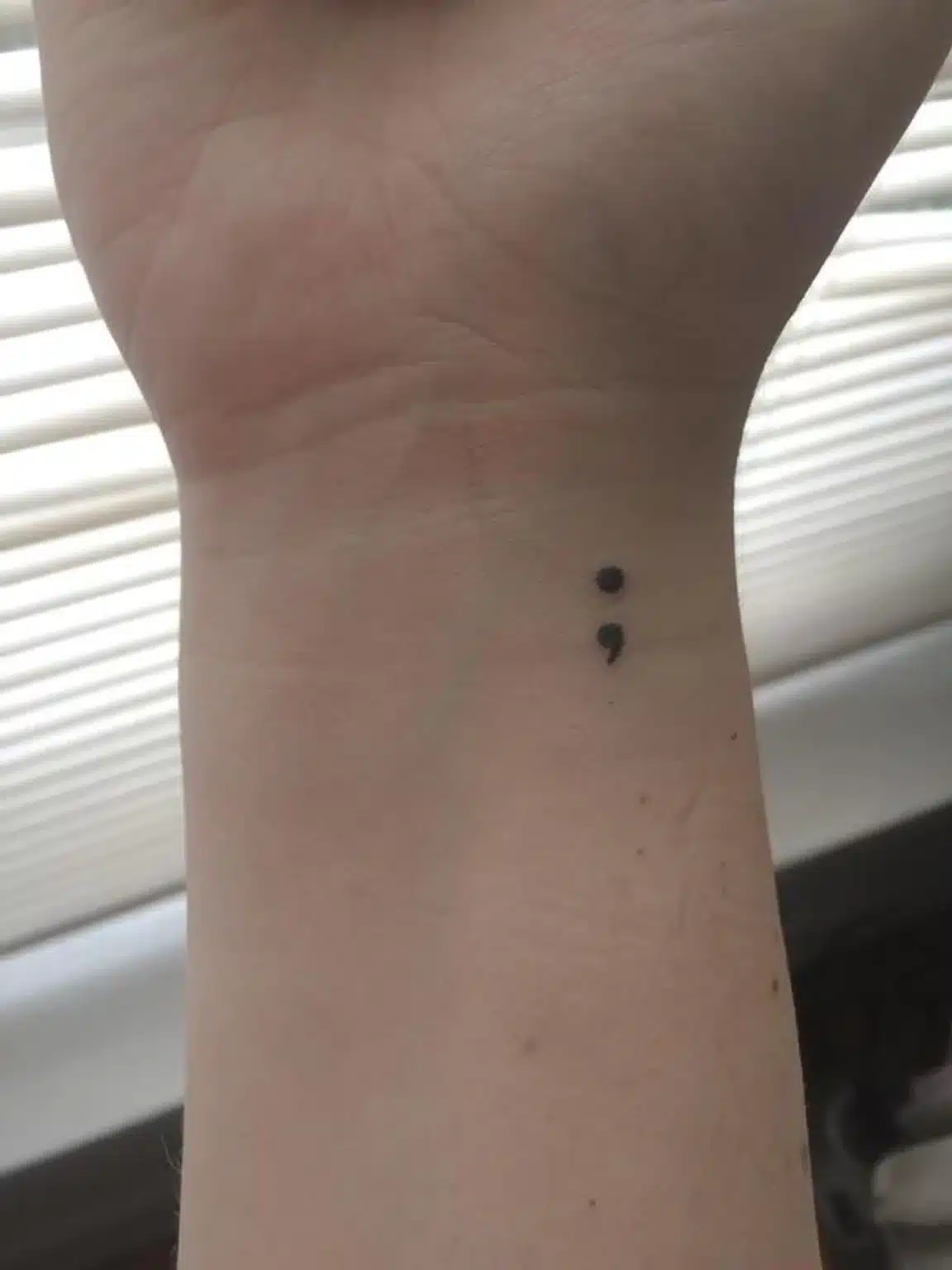 Semicolon Tattoos