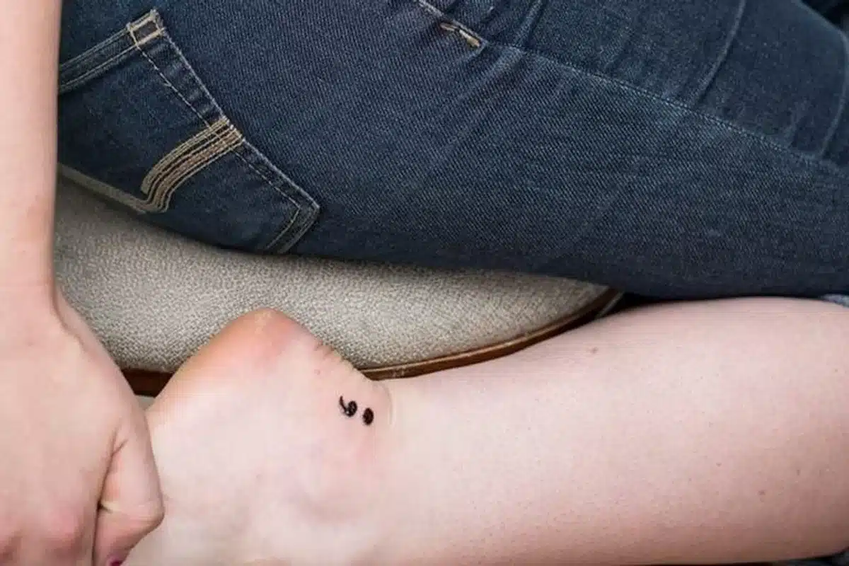 Semicolon Tattoos