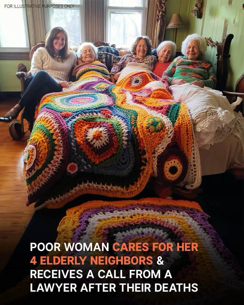 four elderly sisters
