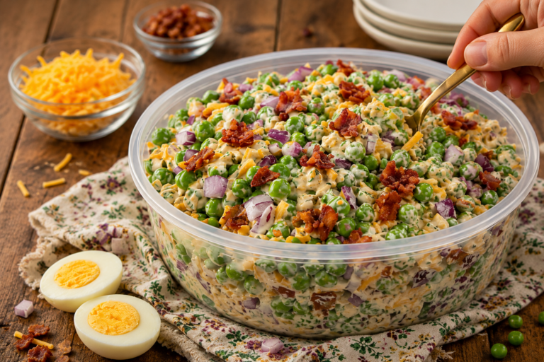 Bacon Pea Salad