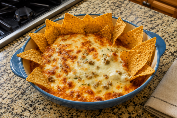 Cheddar Olive Dip