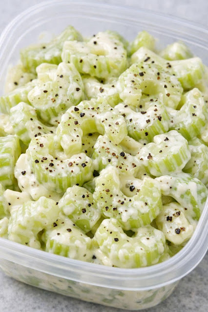 creamy celery salad