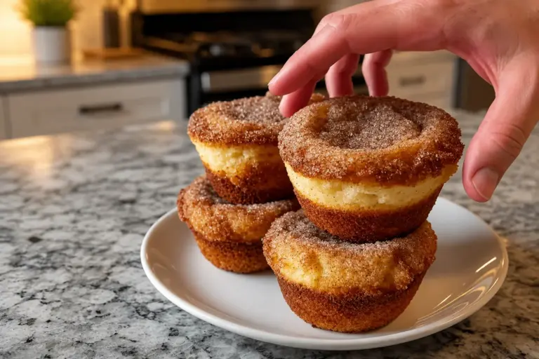 Cinnamon Sugar Donut Muffins