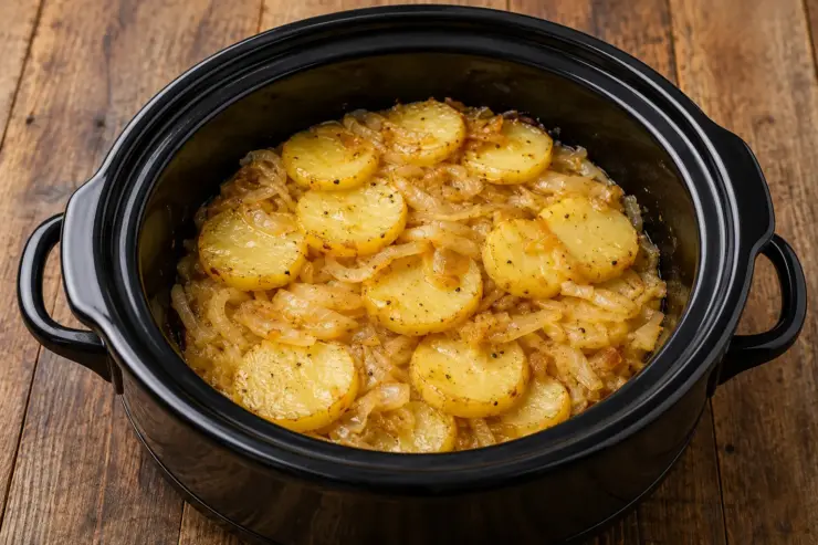 Potato and Onion Bake